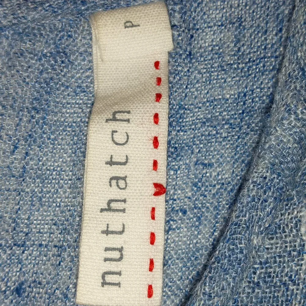 Nuthatch / Made in Maine  pure linen dress - Picture 3 of 4